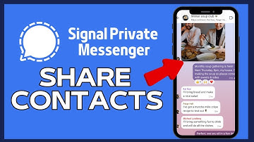 How to Share Contacts in Signal 2024?