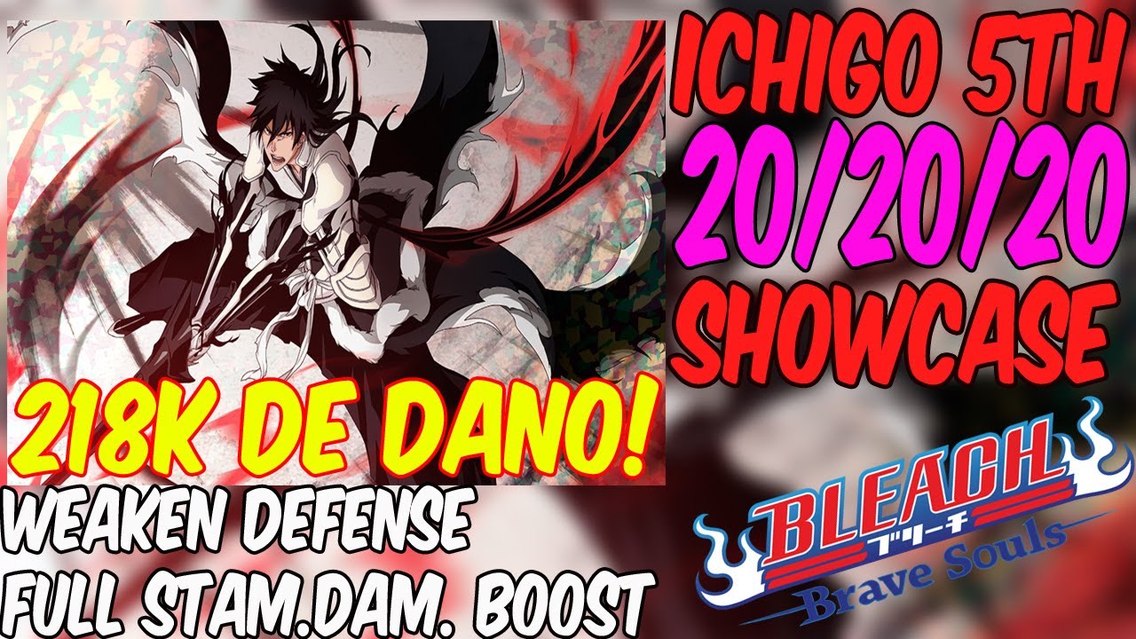 ICHIGO FULLGETSU 5TH MAX TRANSCENDENCE 20/20/20 SHOWCASE - BLEACH