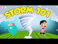 Storm 101 | Tornadoes, Hurricanes & More | The Dr Binocs Show | Peekaboo Kidz