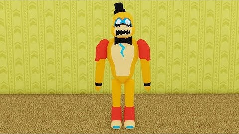 How to get GLAMROCK FREDDY/ROBOTIC BEAR BACKROOMS MORPH in Backrooms Morphs (ROBLOX)