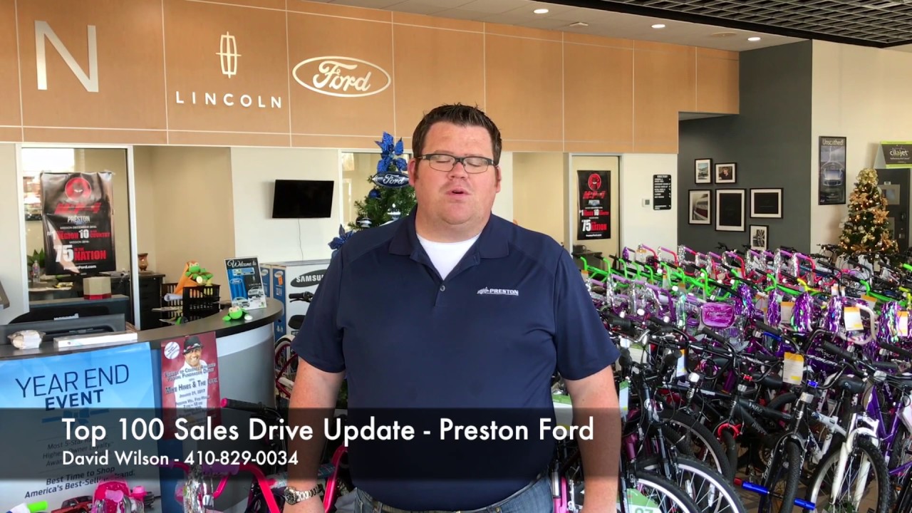 Top 100 Sales Drive Update with Your Best Ford Deal