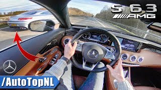 S63 AMG Coupe 2017 vs S63 AMG Coupe 2018 | AUTOBAHN POV TOP SPEED by AutoTopNL