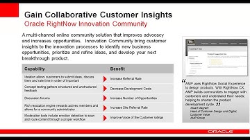 Oracle RightNow Webinar-April 11, 2013