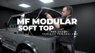 MF Modular black soft-top Suzuki Santana Samurai 4WD screenshot 2