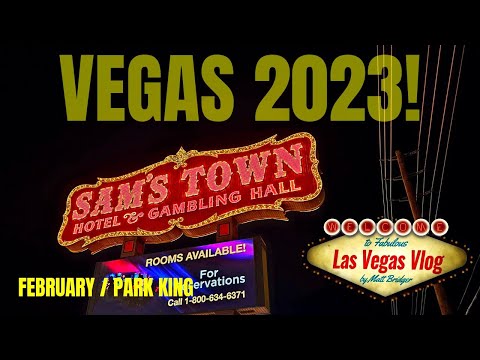 Sam's Town Hotel & Gambling Hall Las Vegas (Park King 488) Room Tour 16th February 2023
