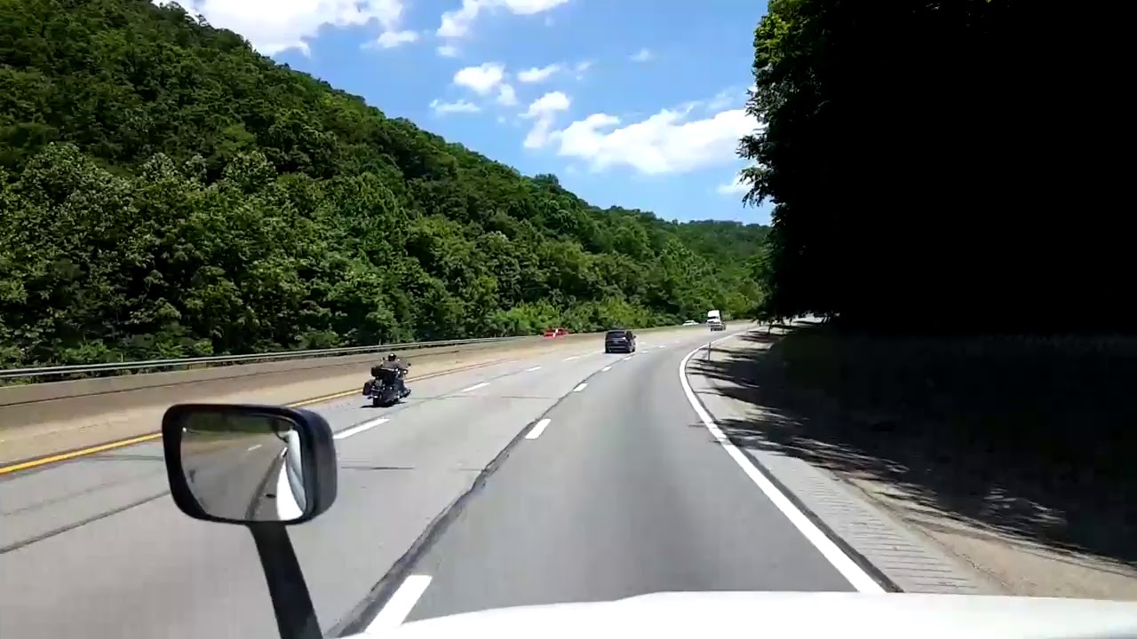 BigRigTravels LIVE! Nitro to Standard, West Virginia Interstate 77