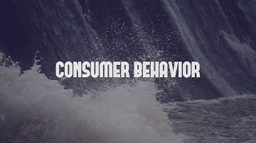 Consumer Behavior Assignment