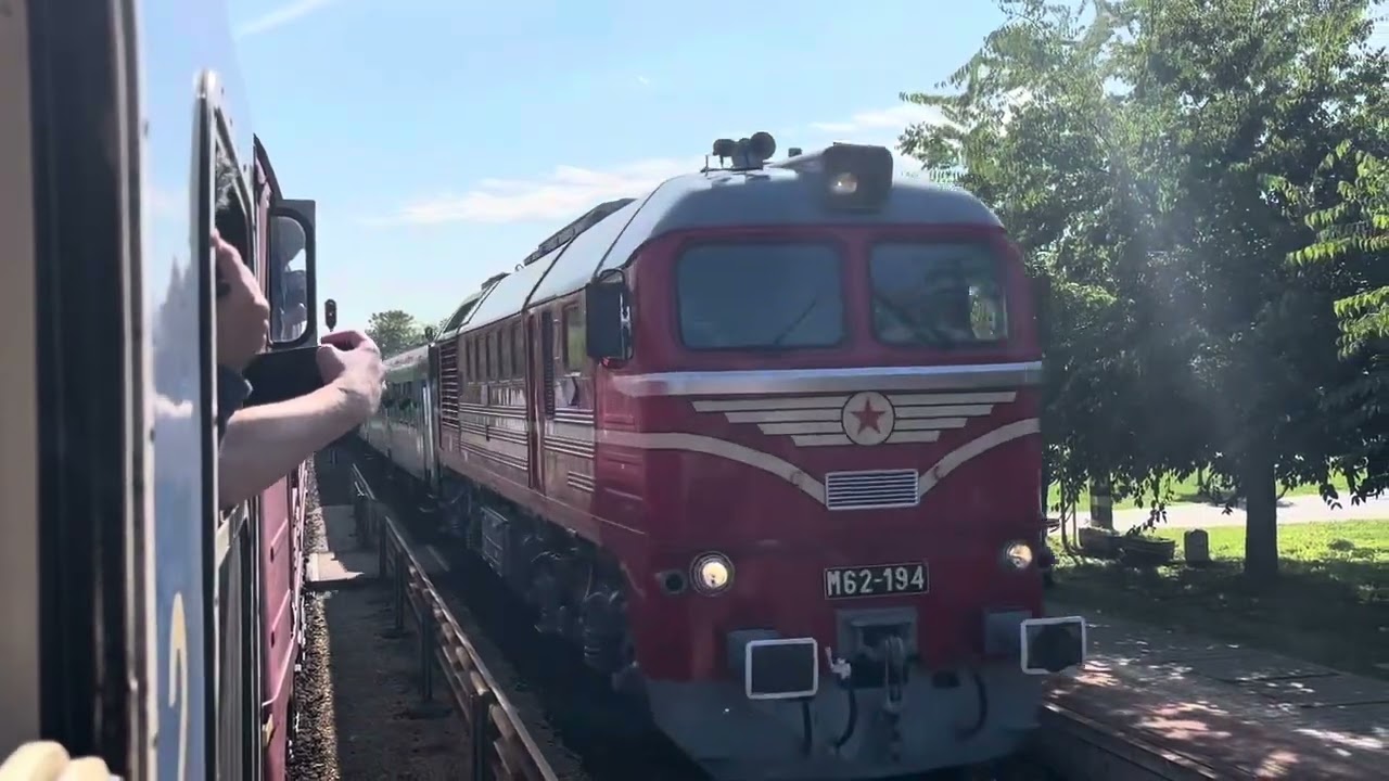 Szergej 60 Retró hétvége a 142-es Budapest-Lajosmizse vasútvonalon 