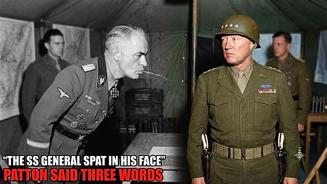 "The SS General Spit in Patton's Face During the Surrender — Patton's Response Was Three Words"