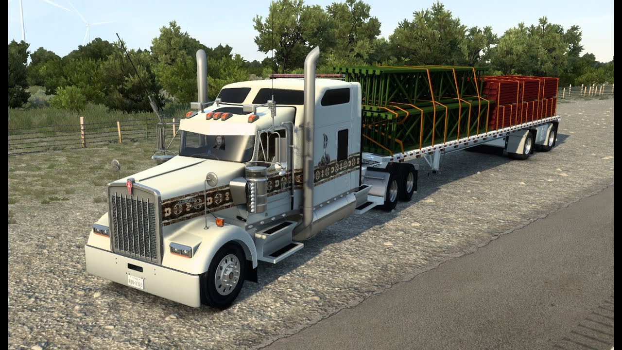 ATS 310 Shelf to Victoria, TX. Ruda W9 and Pinga's flatbed. YouTube