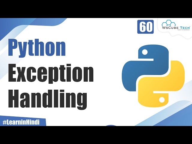 Exception and File Handling in Python, by preciousvictory