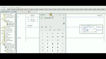 LD 17 - Motor Service using Retentive Timer RTO - Easy PLC Programming Tutorials for Beginners