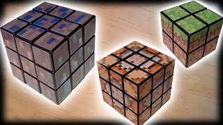 Minecraft Real-Life Rubiks Cubes