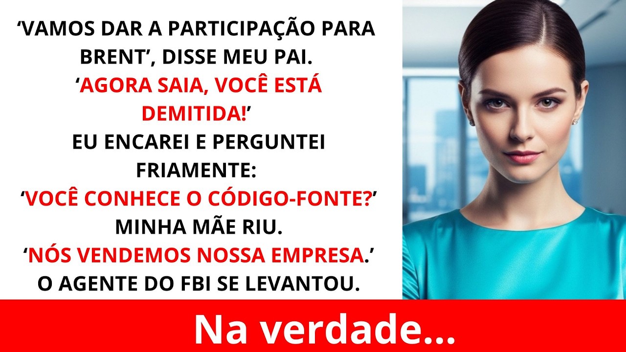 Meus pais venderam minha empresa por 12 bilhões e me mandaram embora ...