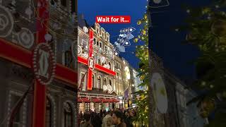 Wait for it…Amazing Cartier Christmas facade in London!
