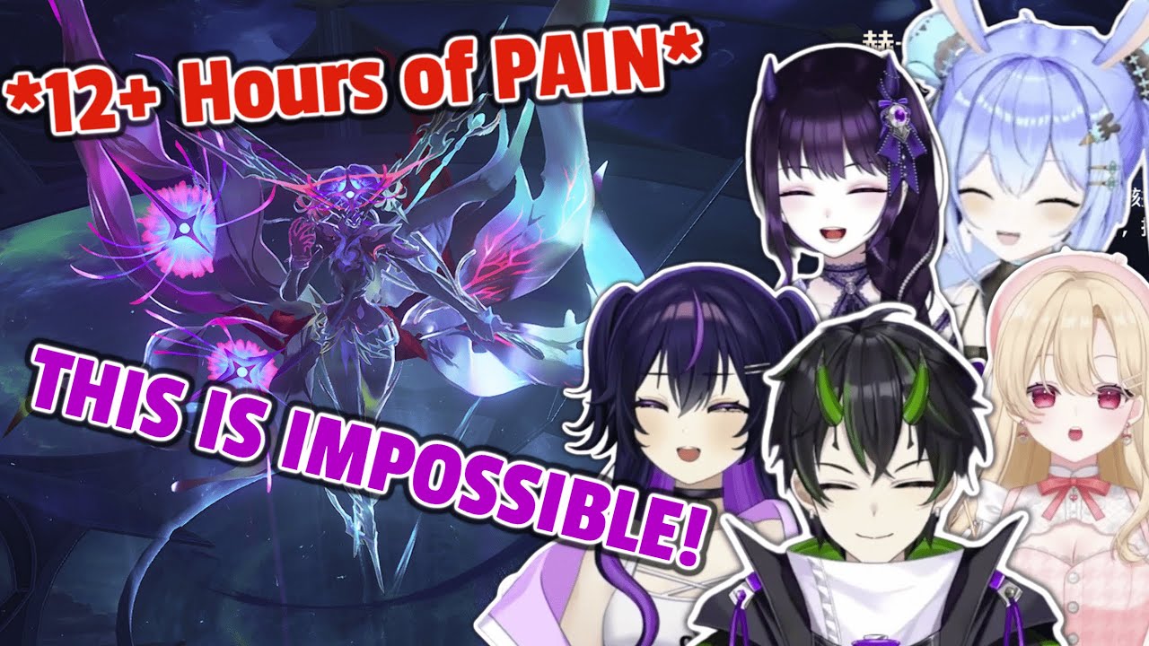 Japanese Vtubers Challenge the Hardest Hologram Boss in the Game... [Wuthering Waves]