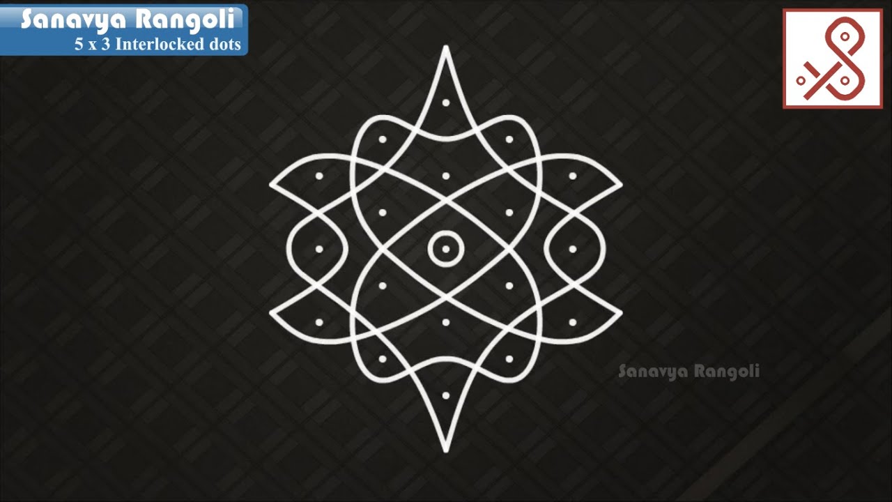 creative and attractive sikku kolam || Step by step tutorial || Chukka muggu || Melikala muggu