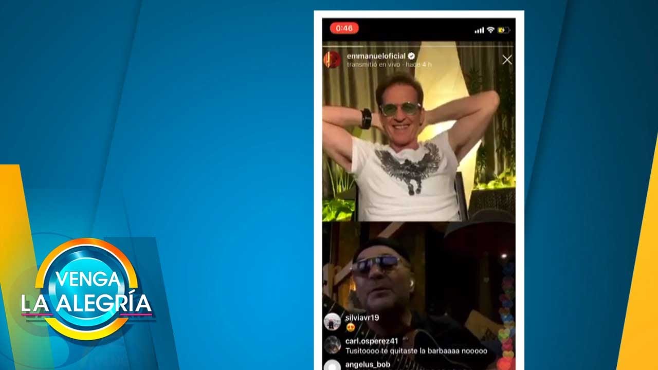 Mijares sorprendió a Emmanuel con 