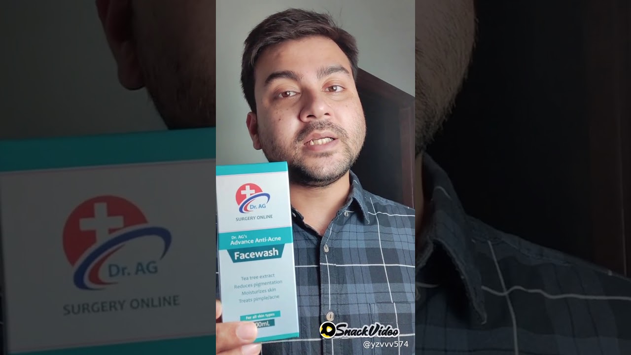 dr ag advanced acne face wash