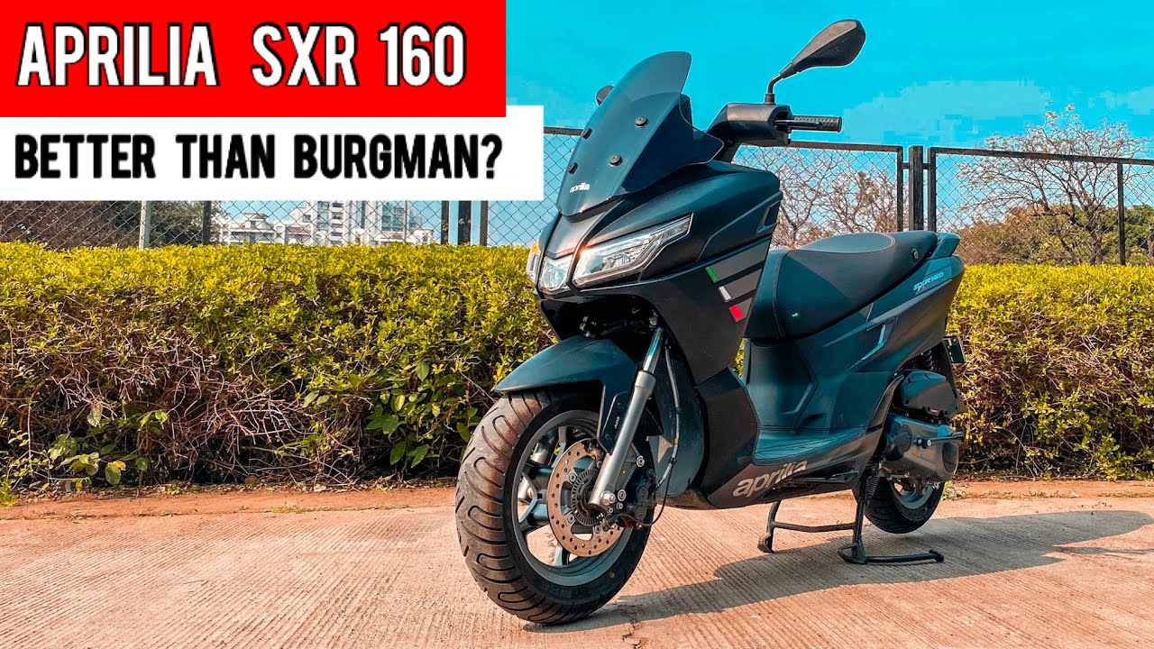 2021 APRILIA SXR 160 Detailed Ride Review Price Mileage Colours