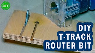 T - Track Router Bit M6 / DIY - Homemade