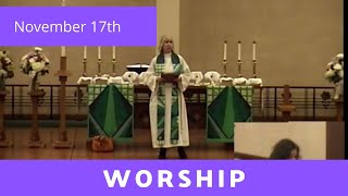 Bethel Sunday Worship November 17, 2019