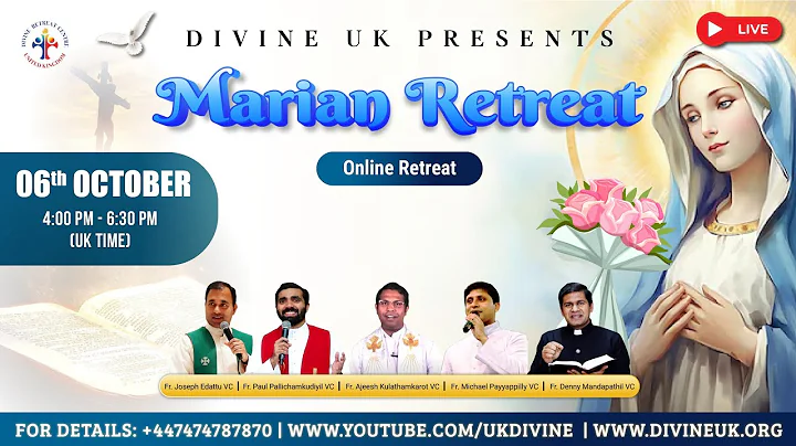 (LIVE) Marian Retreat (6 October 2025) Divine UK