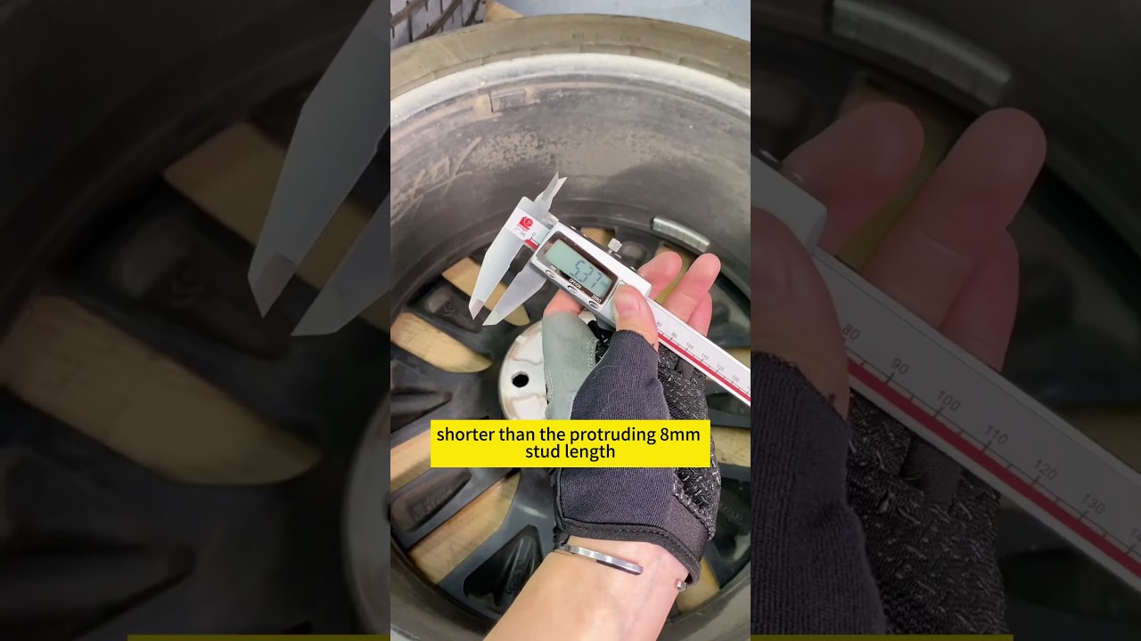 Is it safe to cut off the wheel stud? 