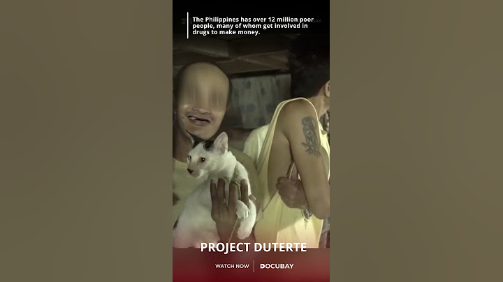 Is Philippines' President Duterte's 'War on Drugs' justifiable? #Philippines #Politics #drugs