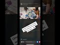 Anything can happen when you are filming LIVE video- check this out!