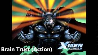 X-Men Legends II: Rise of Apocalypse OST 403 - Brain Trust (Action)