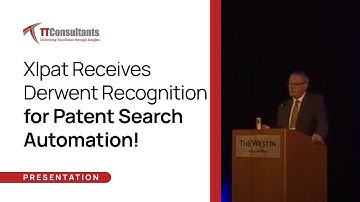 Xlpat Receives Derwent Recognition for Patent Search Automation!