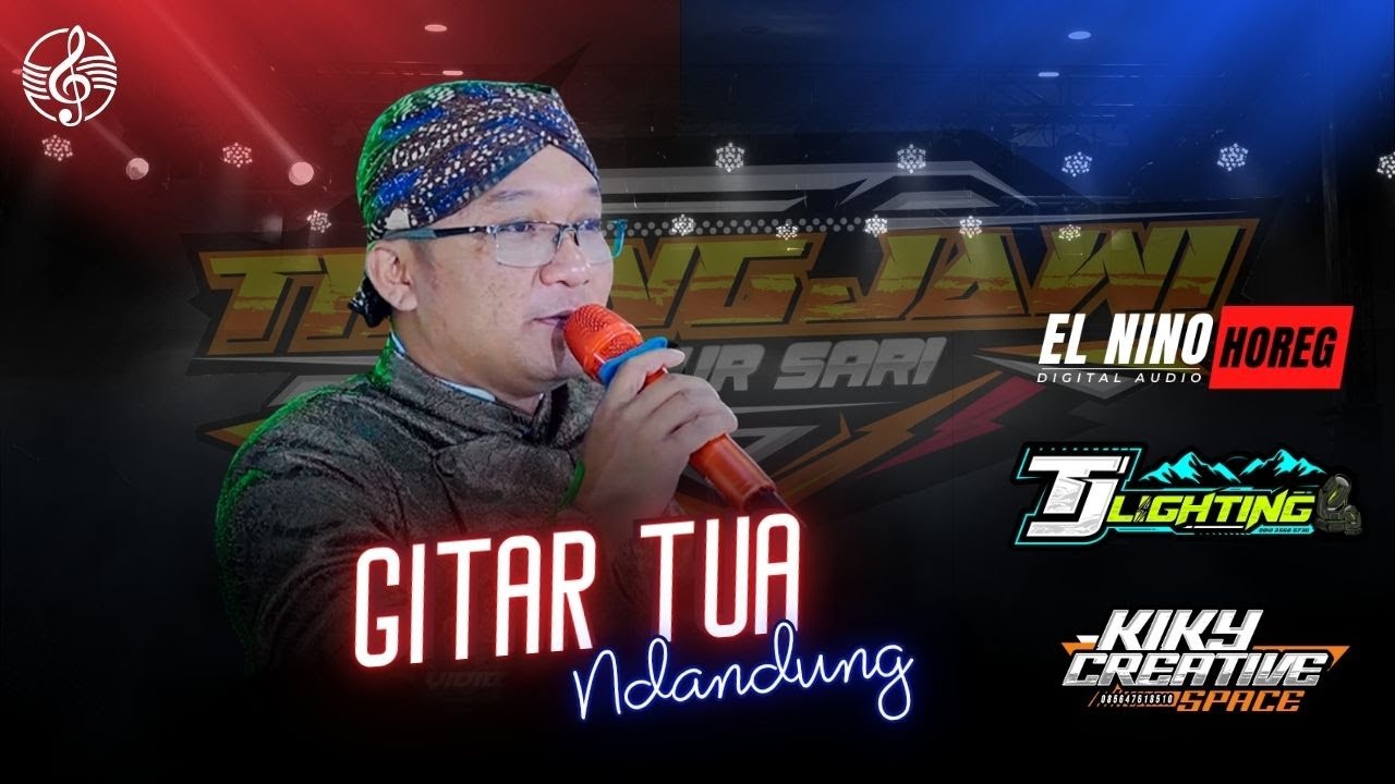 CEK SOUND GITAR TUA voc NDANDUNG MC // TJ MUSIC official live music