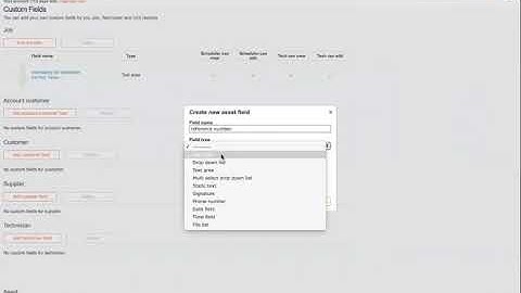 FieldInsight - How to Add a custom field to an Asset