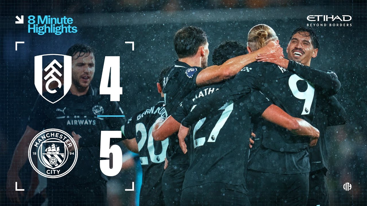 manchester united man city fulham channel EXTENDED HIGHLIGHTS Fulham 4-5 Man City Premier League classic as  Haaland hits 100th PL Goal