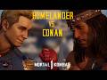 HOMELANDER vs CONAN -The Most Iconic Fight Ever