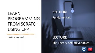 04 C++ Basics Theory Behind Variables | Variables Representation In Memory | Variables Vs Constants