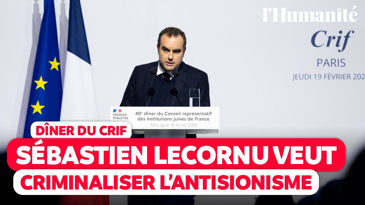 Dîner du Crif : antisionisme criminalisé, génocide à Gaza nié et LFI, CGT, Albanese attaquées