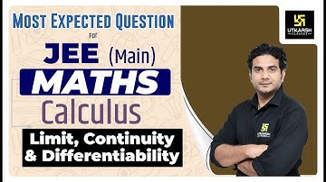 Calculus | Most Expected questions | JEE Main 2022 | Math | By Jitendra Dixit Sir | Utkarsh Neet Jee