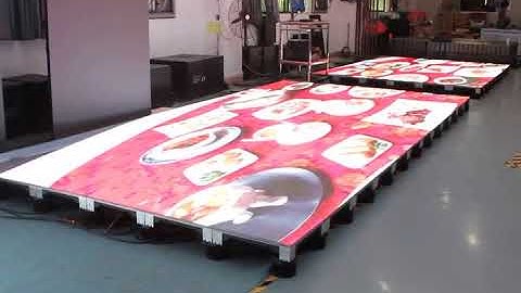 Uniview Newly LED dance floor display 2017