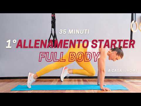 Allenamento a corpo libero per principianti – BODY F.I.T. Starter #1 – video allenamento di Aurora Maurizio