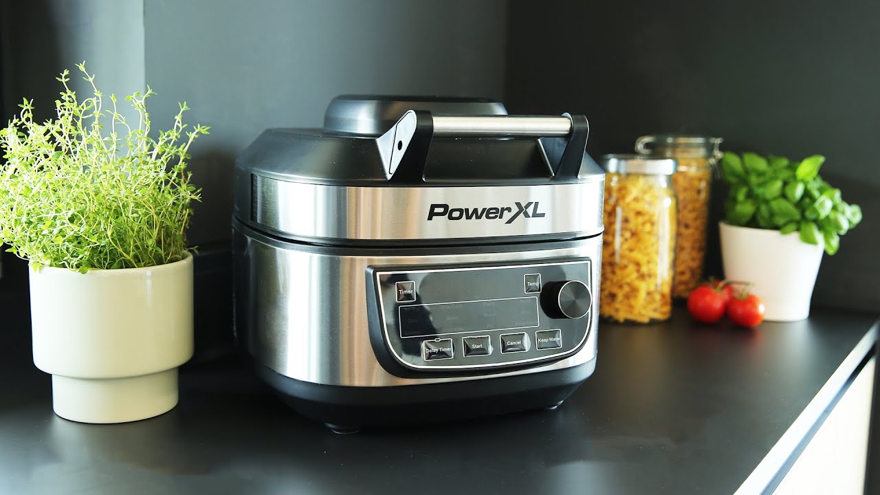 PowerXL Multi Cooker 12 in 1 - YouTube