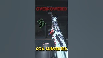 This *SOA SUBVERTER* Build is OVERPOWERED in WARZONE ⚡️| Best Class Setup | META | MW3 | COD #shorts