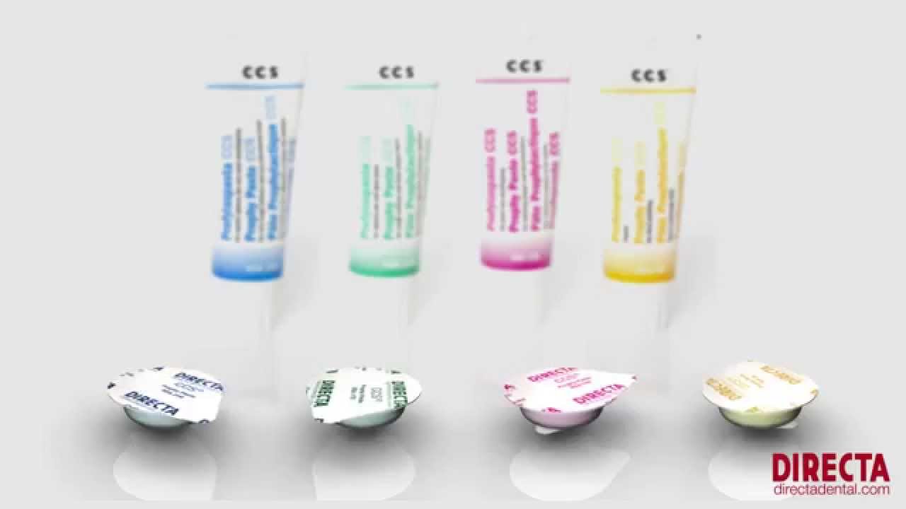 ProphyCare® Prophy Paste Tubes & Single Dose by Directa various grits