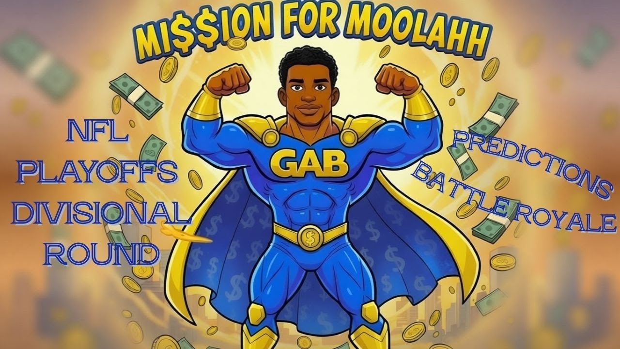 NFL DIVISIONAL ROUND PREDICTIONS: MI$$ION FOR MOOLAHH Ep.4 