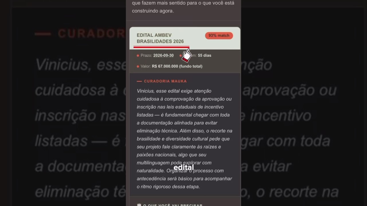 Como o Radar Cultural chega no seu e-mail