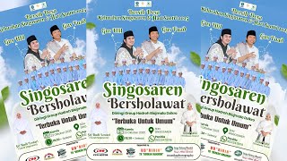 🔴 LIVE SINGOSAREN BERSHOLAWAT BERSAMA GUS FARHAN & GUS FUAD || PONOROGO 23 OKTOBER 2025