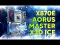X870E AORUS MASTER X3D ICE ANAKART İNCELEMESİ