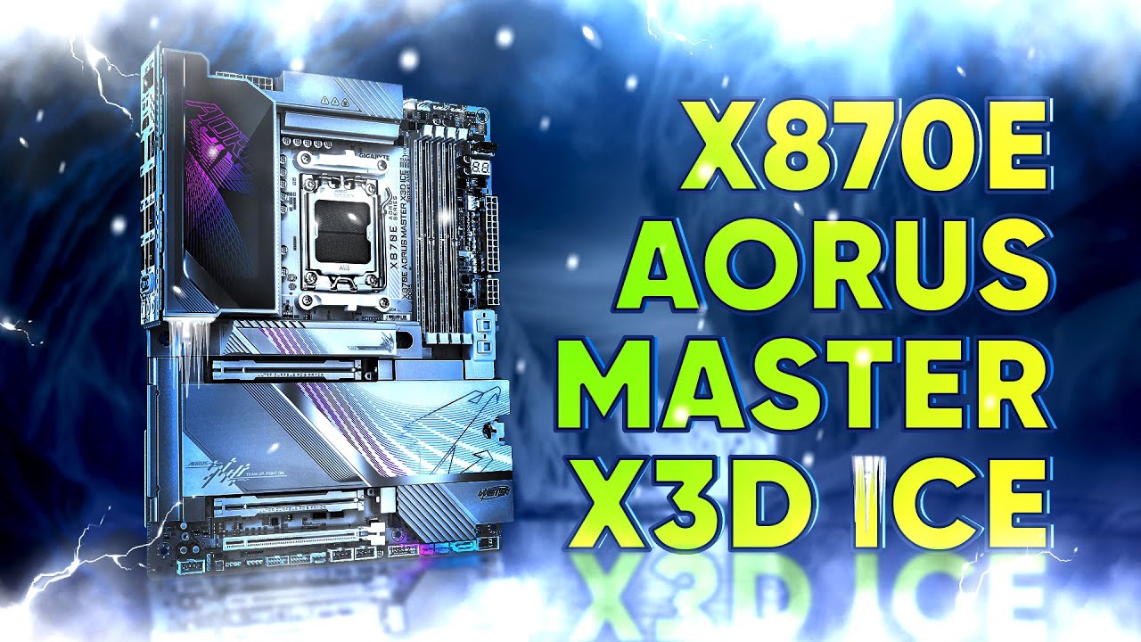 X870E AORUS MASTER X3D ICE ANAKART İNCELEMESİ