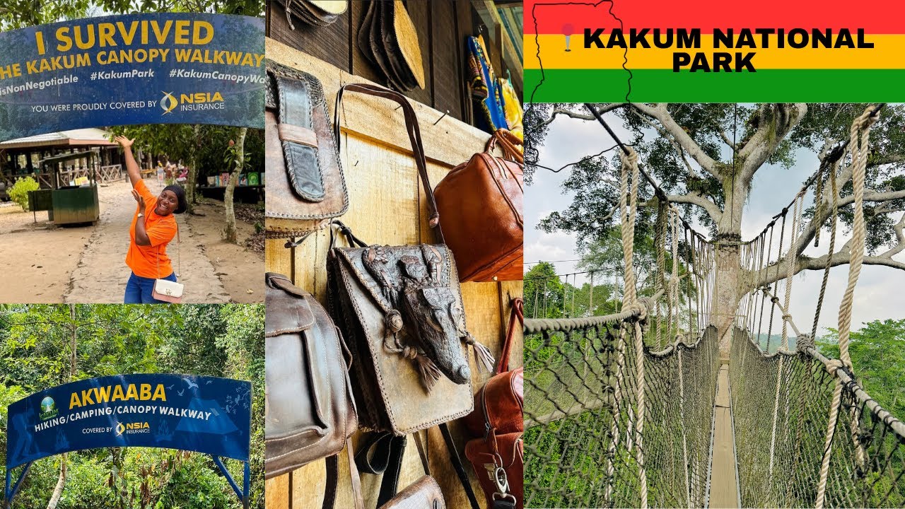 Day Trip to Kakum National Park Ghana 🇬🇭 | Canopy Walk Adventure & Travel Vlog